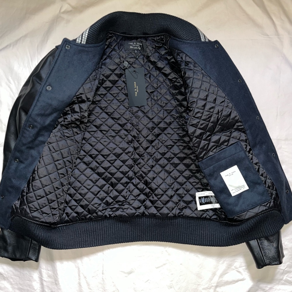 !!!NEW!!! Rag & Bone varsity jacket - Picture 6 of 11